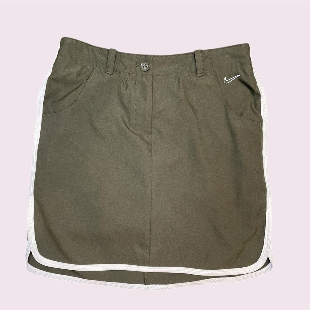 Nike Olive Green Tennis Skort